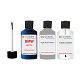 lacquer clear coat bmw X3 Mauritius Blue Code 287 Touch Up Paint Scratch Stone Chip Kit