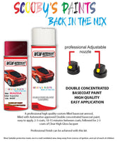 mazda cx3 burgundy red aerosol spray car paint clear lacquer 40f