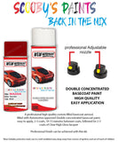 mazda mx5 classic red aerosol spray car paint clear lacquer su