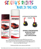 mazda 6 dark cherry aerosol spray car paint clear lacquer hh