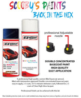 mazda mx6 dark libelia aerosol spray car paint clear lacquer 13a