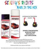 mazda 5 dark plum aerosol spray car paint clear lacquer 36f