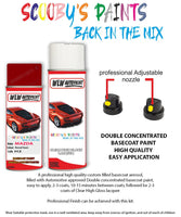 mazda 2 eternal classic aerosol spray car paint clear lacquer h2