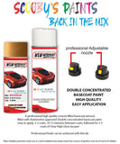 mazda mx5 evolution orange aerosol spray car paint clear lacquer 18k