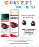 mazda 2 kelp aerosol spray car paint clear lacquer 33w