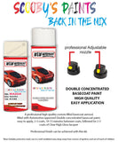 mazda mx5 marble white aerosol spray car paint clear lacquer a5m