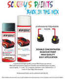 mazda 2 neptune green aerosol spray car paint clear lacquer 2kqcwwa