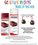 mazda cx9 phoenix red aerosol spray car paint clear lacquer xlb