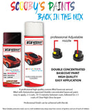 mazda 2 radiant ebony aerosol spray car paint clear lacquer 28w