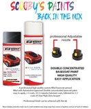 mazda 2 sea grey aerosol spray car paint clear lacquer 33t