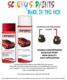 mazda 6 soul red aerosol spray car paint clear lacquer 41v