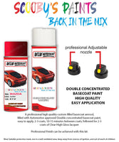 mazda cx3 soul red aerosol spray car paint clear lacquer 41v