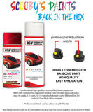 mazda cx4 soul red aerosol spray car paint clear lacquer 41v