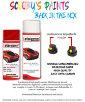 mazda mx5 true red aerosol spray car paint clear lacquer a4a