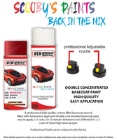 mazda mx5 velocity red aerosol spray car paint clear lacquer 27a