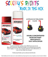 mazda mx5 zeal red aerosol spray car paint clear lacquer 41g