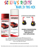mazda cx9 zeal red aerosol spray car paint clear lacquer 41g