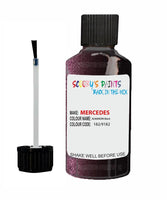 mercedes s class almandin black code 182 9182 182 9182 touch up paint 1998 2010 Scratch Stone Chip Repair 