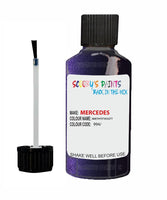 mercedes c class amethystviolett code 994994 touch up paint 2000 2003 Scratch Stone Chip Repair 