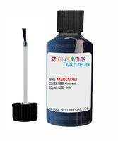 mercedes e class azurite blue code 366366 touch up paint 1996 2008 Scratch Stone Chip Repair 