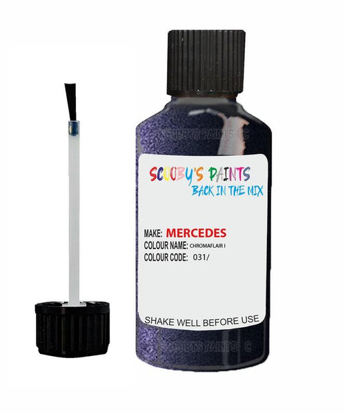 Paint Code 31031 Paint For Mercedes Slk Class Chromaflair I Code 31031 Touch Up Paint ...