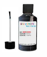 mercedes m class chromit black code 112 9112 112 9112 touch up paint 2005 2012 Scratch Stone Chip Repair 