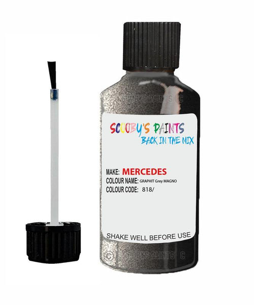 mercedes c class graphit code 41041 touch up paint 2001 2020 Scratch Stone Chip Repair 