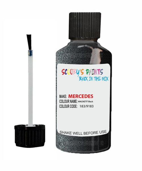 mercedes r class magnetit black code 183 9183 183 9183 touch up paint 2010 2020 Scratch Stone Chip Repair 