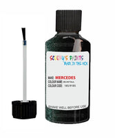mercedes e class melanit black code 185 9185 185 9185 touch up paint 2002 2008 Scratch Stone Chip Repair 