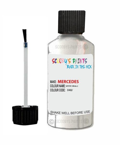 mercedes sl class mystic white code 38038 touch up paint 2004 2013 Scratch Stone Chip Repair 