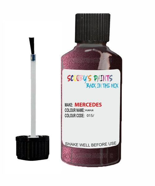 mercedes e class purpur code 15015 touch up paint 1996 2002 Scratch Stone Chip Repair 