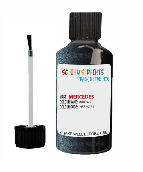 mercedes e class saphir black code 955 6955 955 6955 touch up paint 1994 1996 Scratch Stone Chip Repair 