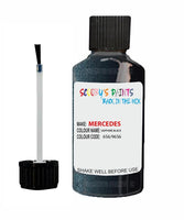 mercedes s class sapphire black code 656 9656 656 9656 touch up paint 1993 1993 Scratch Stone Chip Repair 