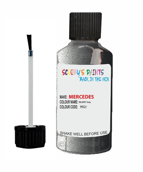 mercedes gls class selenit grey code 992992 touch up paint 2015 2020 Scratch Stone Chip Repair 
