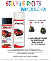 mini cooper s convertible astro black aerosol spray car paint clear lacquer wa25