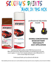 mini one chestnut aerosol spray car paint clear lacquer yc1v