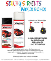mini cooper s midnight black aerosol spray car paint clear lacquer wa94