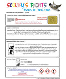 mini jcw interchange yellow code ya95 touch up paint instructions for use data sheet