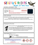mini roadster lapisluxury blue code c24 touch up paint instructions for use data sheet