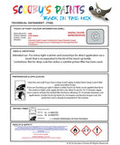 mini colorado light white code b15 touch up paint instructions for use data sheet