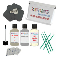 Paint For MITSUBISHI BEIGE Code AU Touch Up Paint Detailing Scratch Repair Kit