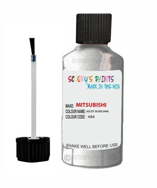 mitsubishi l300 ascot silver code h84 touch up paint 1990 1995 Scratch Stone Chip Repair 