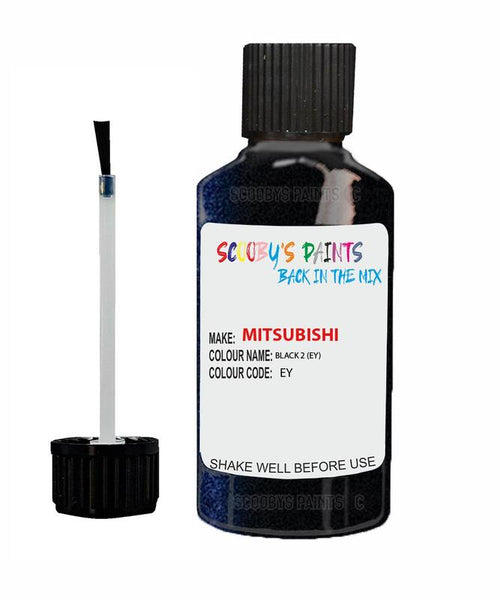 mitsubishi colt black code ey touch up paint 2005 2016 Scratch Stone Chip Repair 