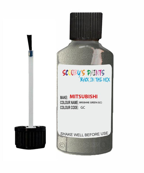 mitsubishi lancer brisbane green code gc touch up paint 1991 2002 Scratch Stone Chip Repair 