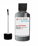 mitsubishi lancer charcoal grey code h52 touch up paint 1990 2002 Scratch Stone Chip Repair 