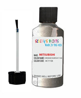 mitsubishi space gear coronado silver code ac11126 touch up paint 1994 2005 Scratch Stone Chip Repair 