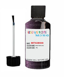 mitsubishi outlander dark purple code pk touch up paint 2014 2016 Scratch Stone Chip Repair 