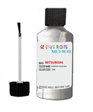 mitsubishi lancer diamante silver code km touch up paint 2004 2006 Scratch Stone Chip Repair 