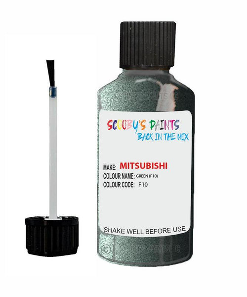 mitsubishi l200 green code f10 touch up paint 2007 2013 Scratch Stone Chip Repair 