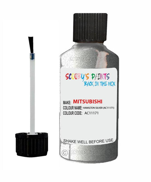mitsubishi l200 hamilton silver code ac11171 touch up paint 1993 2003 Scratch Stone Chip Repair 